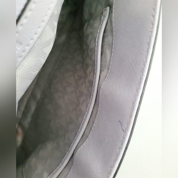 Michael Kors Light Purple Saffiano Leather Satchel - Picture 11 of 11